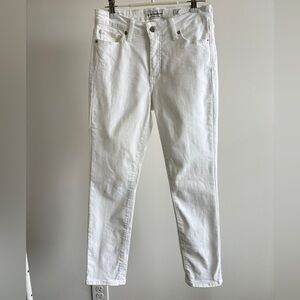Lucky Brand Women’s White HAYDEN Skinny Jeans Cropped